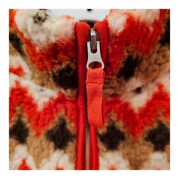 Red Aerie Quarter Zip Sweatshirt - Picture 5 of 6